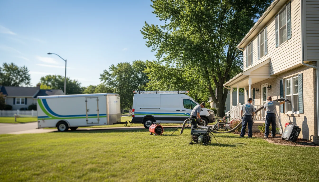 Flooded Basement Restoration And Cleanup With Repair in Milton Center, OH near me